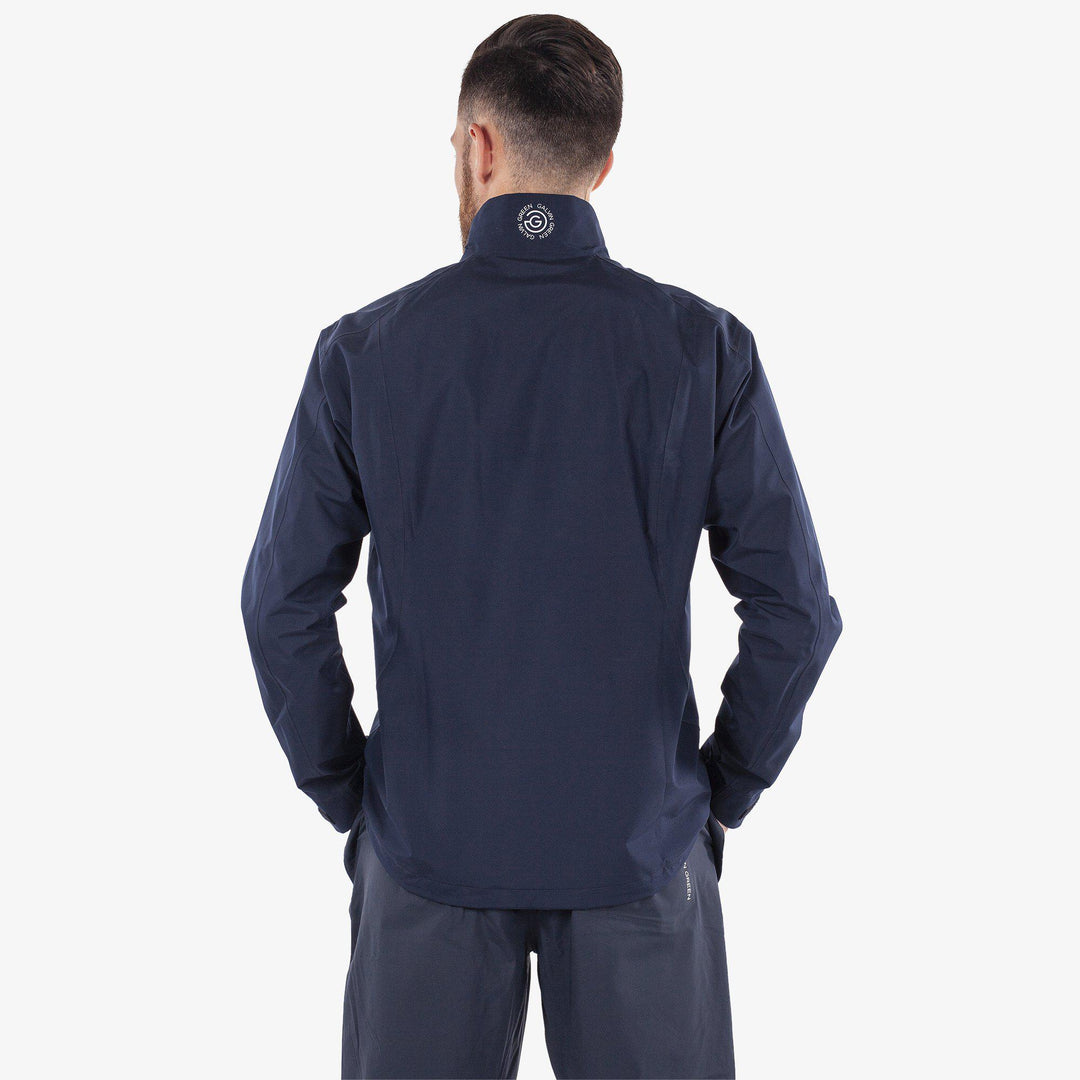 Arvin is a Waterproof jacket for Men in the color Navy/White(5)