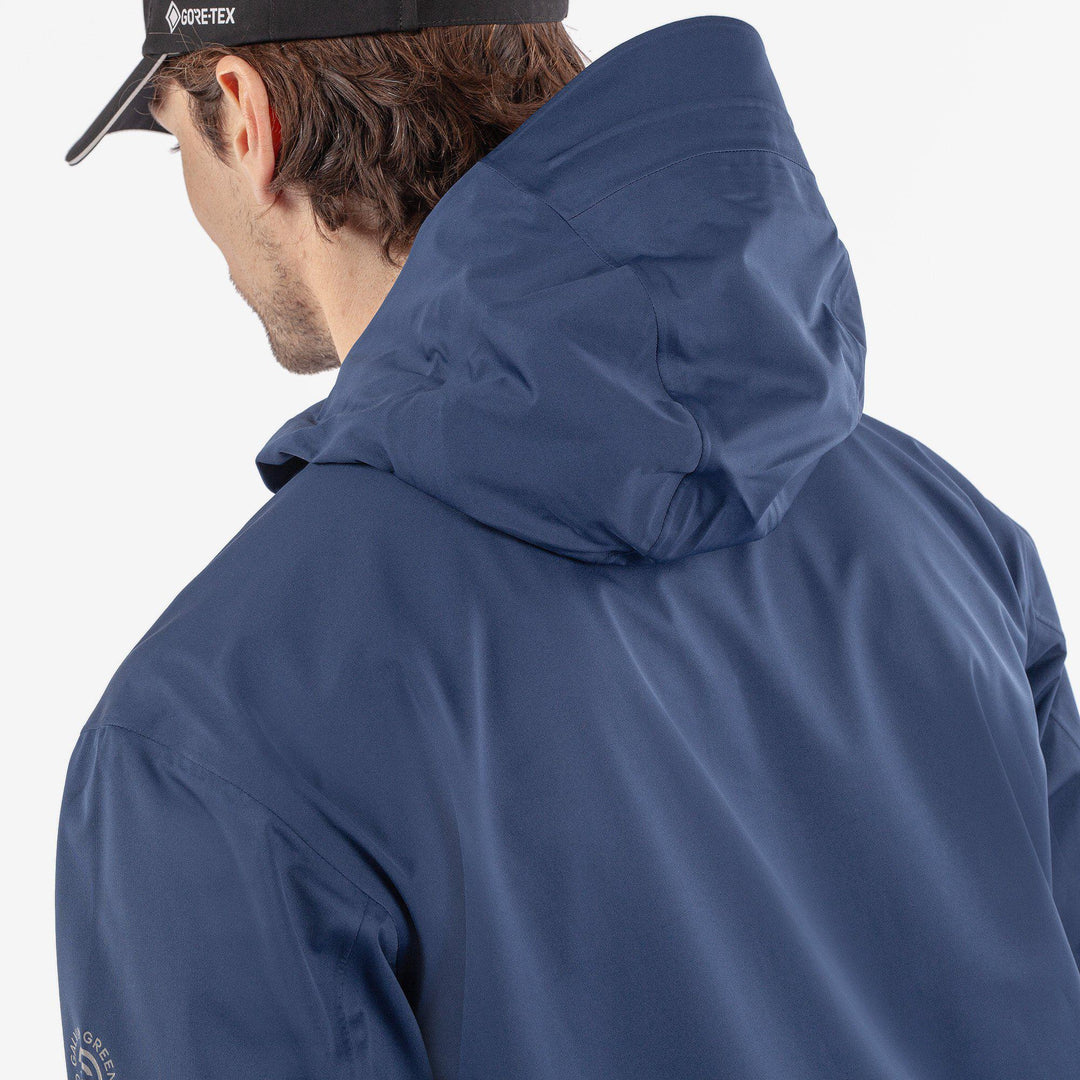 Amos is a Waterproof jacket for  in the color Blue(9)