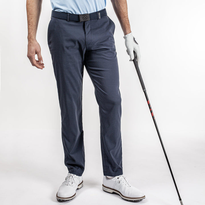 Noah is a Breathable golf pants for Men in the color Navy(1)