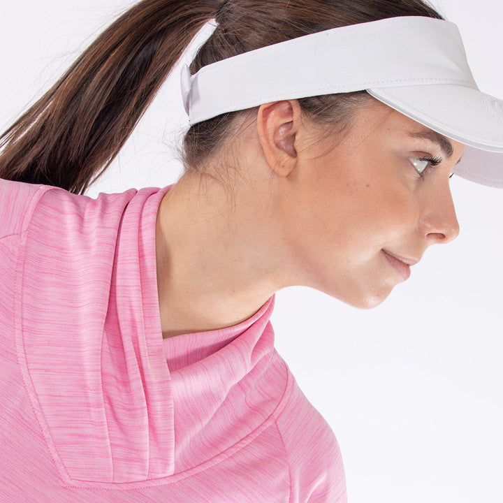 Dorali is a Insulating golf mid layer for Women in the color Imaginary Pink(3)