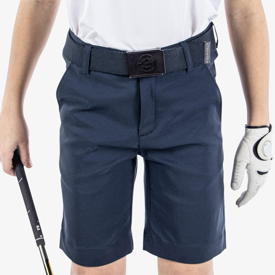 Raul is a Breathable shorts for  in the color Navy(3)