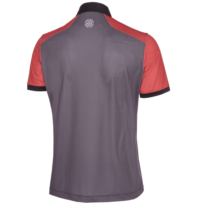 Mateus is a Breathable short sleeve shirt for Men in the color Red(8)