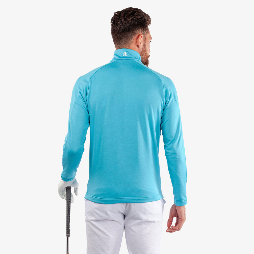 Drake is a Insulating golf mid layer for Men in the color Aqua(4)