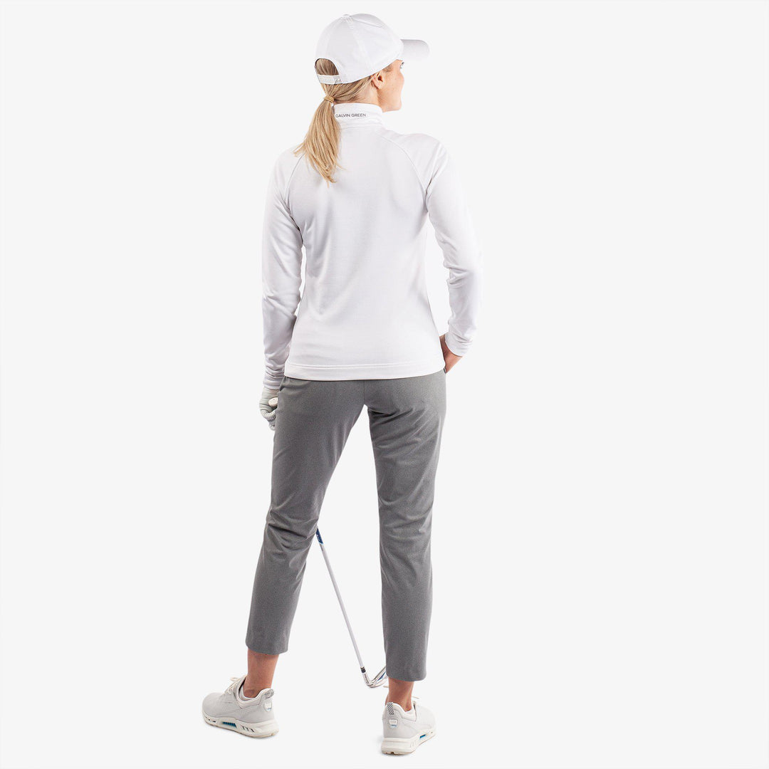 Dolly is a Insulating golf mid layer for Women in the color White(7)