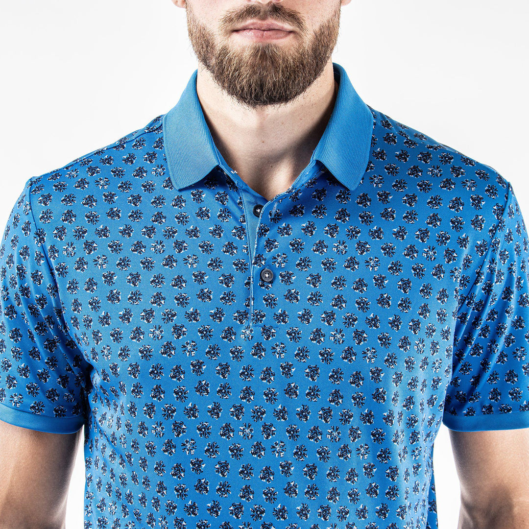Murphy is a Breathable short sleeve shirt for Men in the color Blue Bell(5)