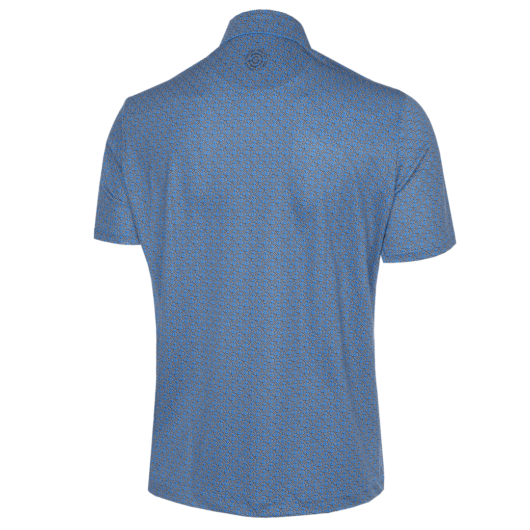 Mauro is a Breathable short sleeve shirt for Men in the color Blue Bell(8)