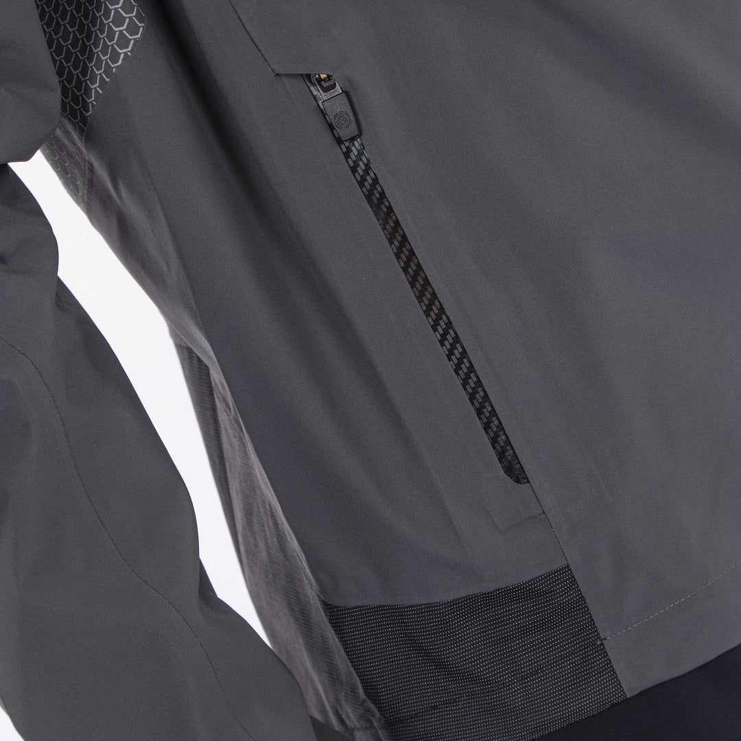 Action is a Waterproof jacket for Men in the color Forged Iron(4)