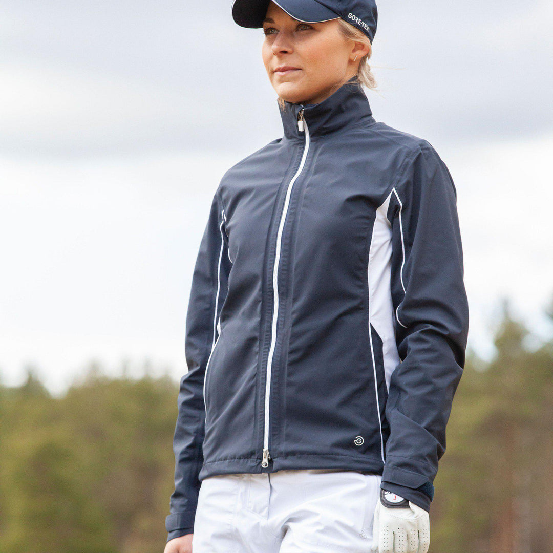 Aila is a Waterproof jacket for Women in the color Navy(7)
