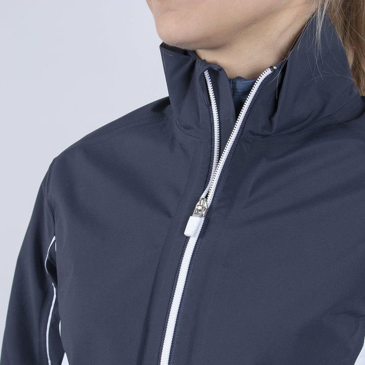 Aila is a Waterproof jacket for Women in the color Navy(2)