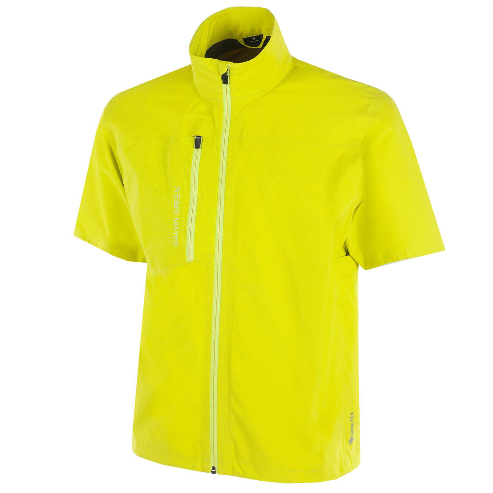 ALVIN Upcycled is a Waterproof short sleeve jacket for Men in the color Orange(0)