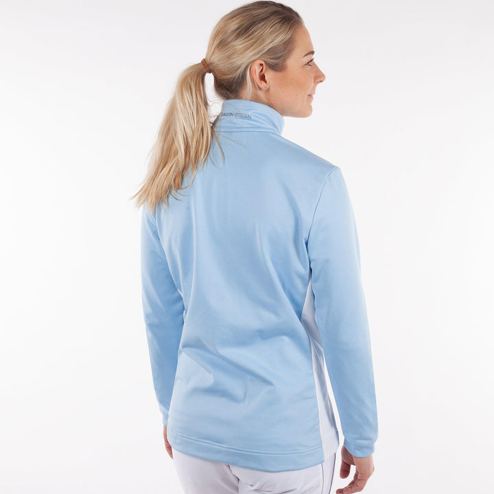 Daisy is a Insulating mid layer for Women in the color Blue Bell(3)