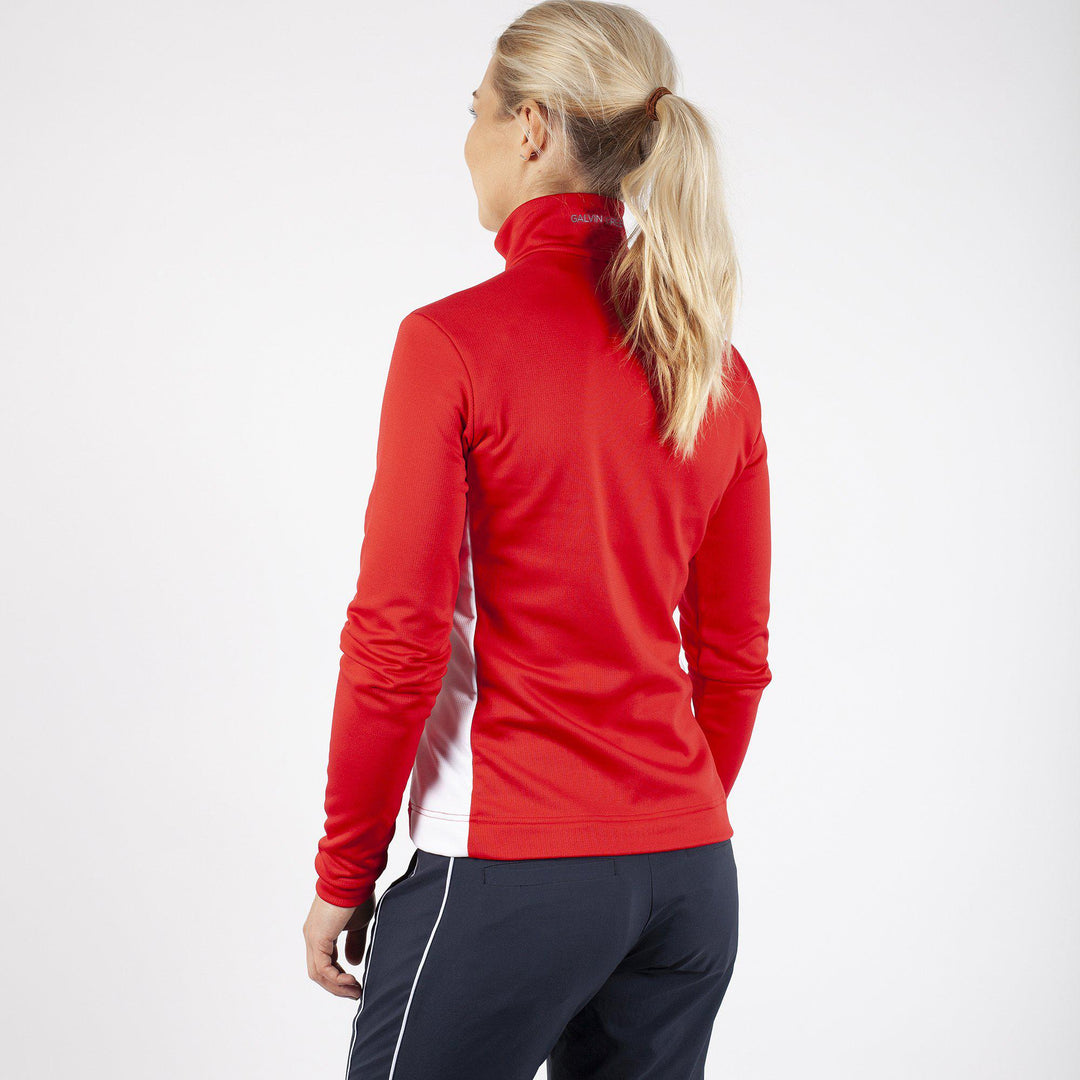 Daisy is a Insulating mid layer for Women in the color Red(4)