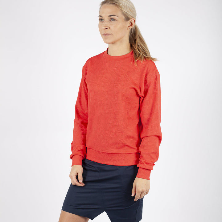 Dalia is a Insulating mid layer for Women in the color Red(1)