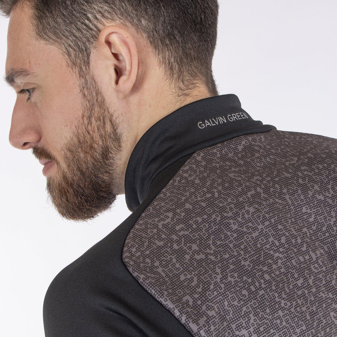 Dane is a Insulating mid layer for Men in the color Sharkskin(4)
