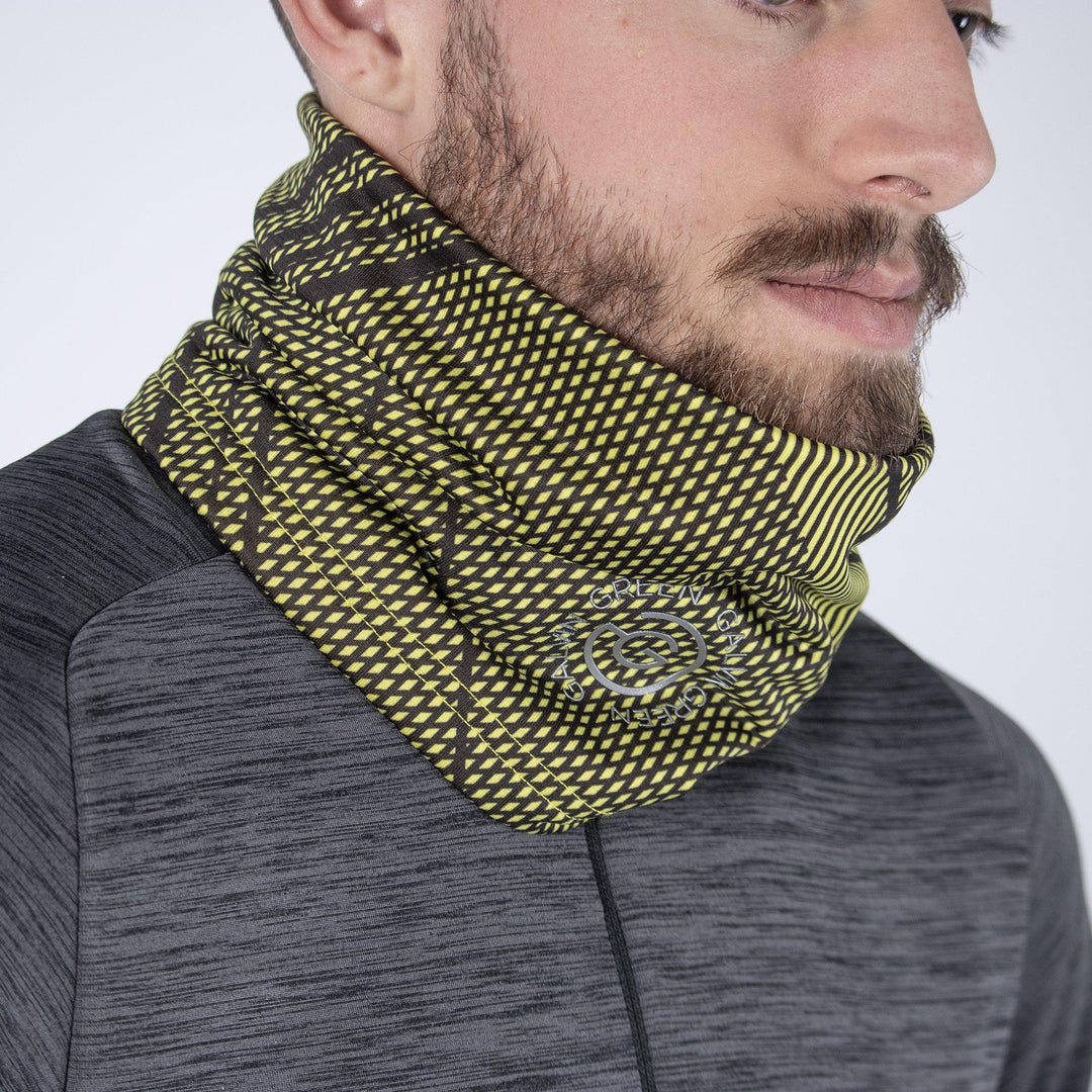Derry is a Insulating neck warmer for Men in the color Golf Green(1)