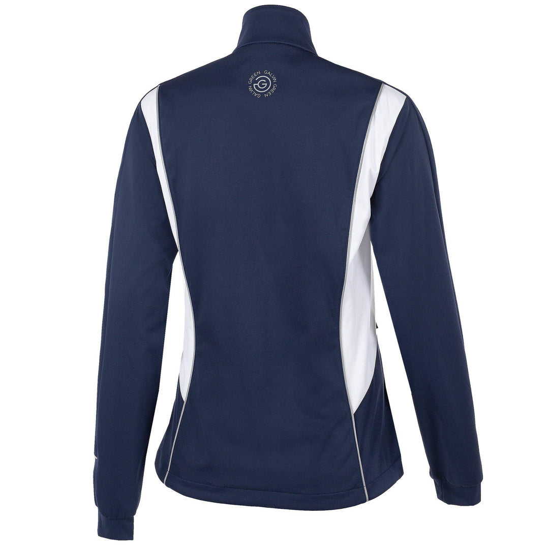 Leila is a Windproof and water repellent jacket for Women in the color Navy(10)