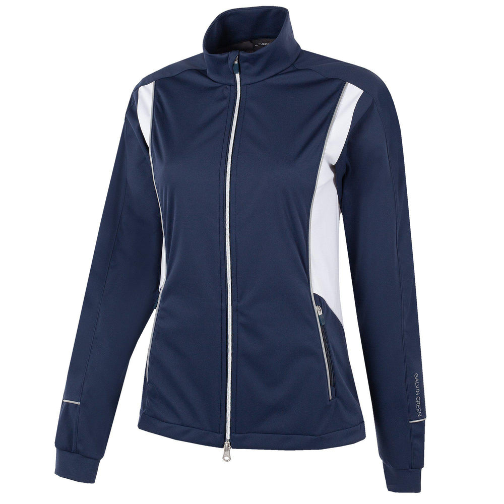 Leila is a Windproof and water repellent jacket for Women in the color Navy(0)