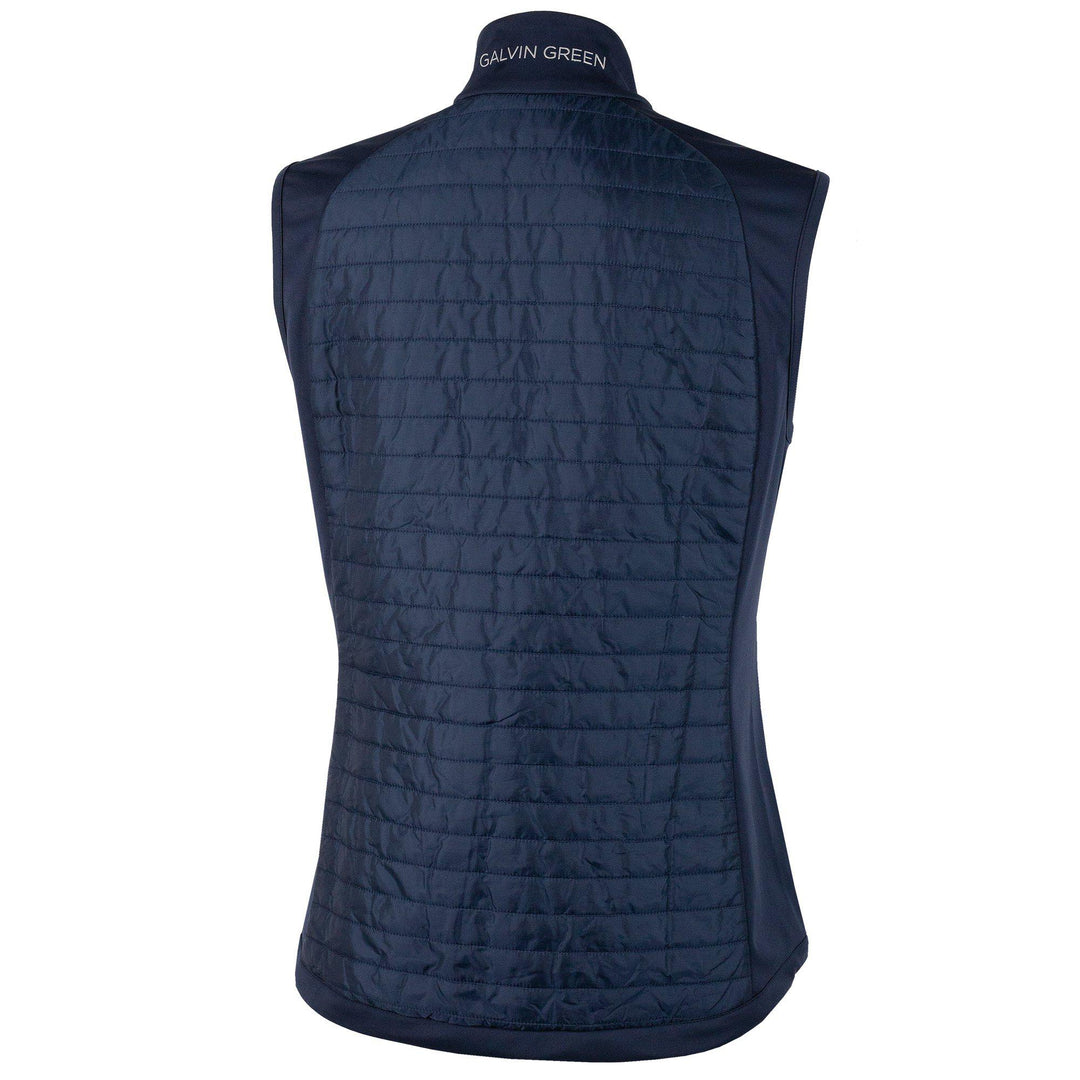 Lisa is a Windproof and water repellent golf vest for Women in the color Navy(6)