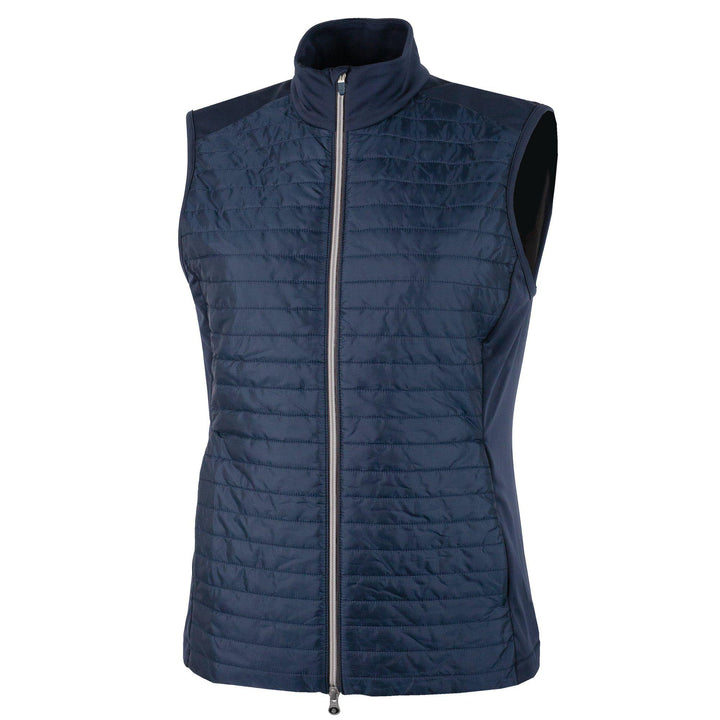 Lisa is a Windproof and water repellent vest for Women in the color Navy(0)
