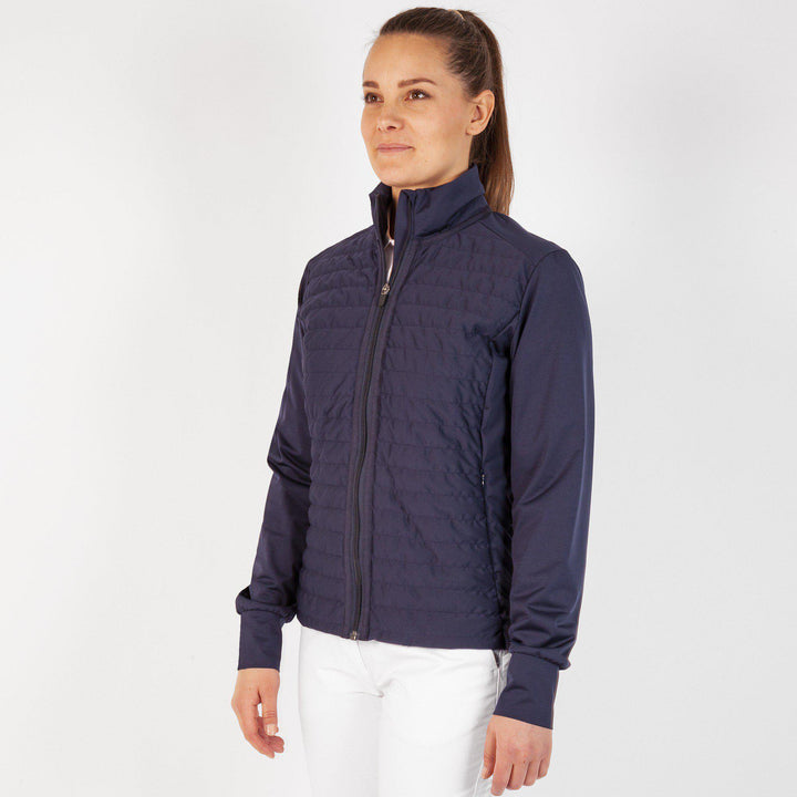 Lorene is a Windproof and water repellent jacket for Women in the color Navy(1)