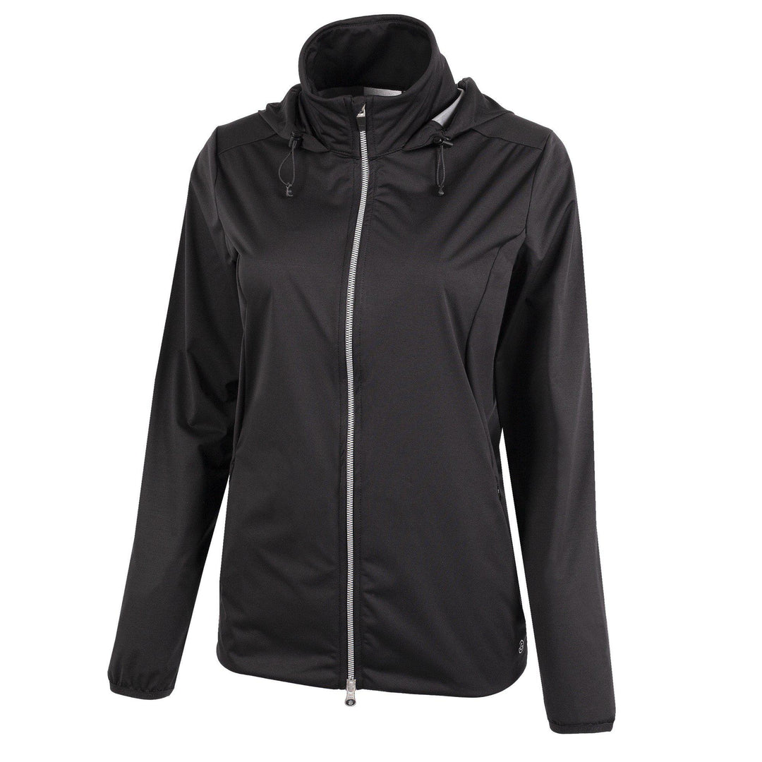 Loretta is a Windproof and water repellent hoodie for Women in the color Black(0)