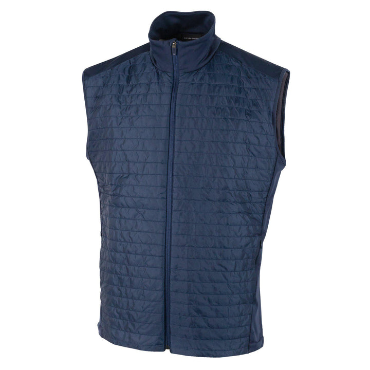 Louie is a Windproof and water repellent vest for Men in the color Navy(0)