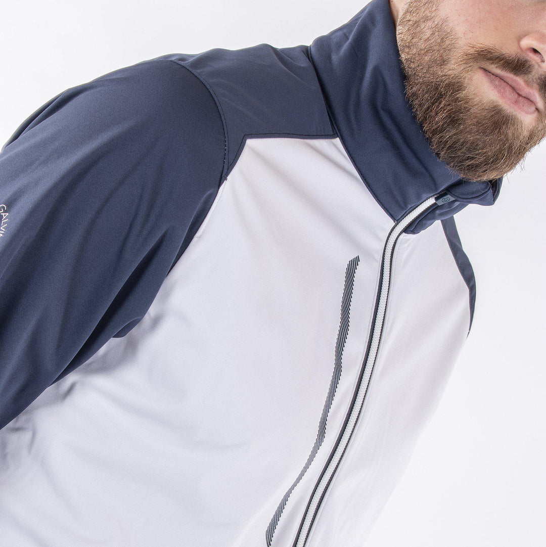 Lyle is a Windproof and water repellent jacket for Men in the color White(4)