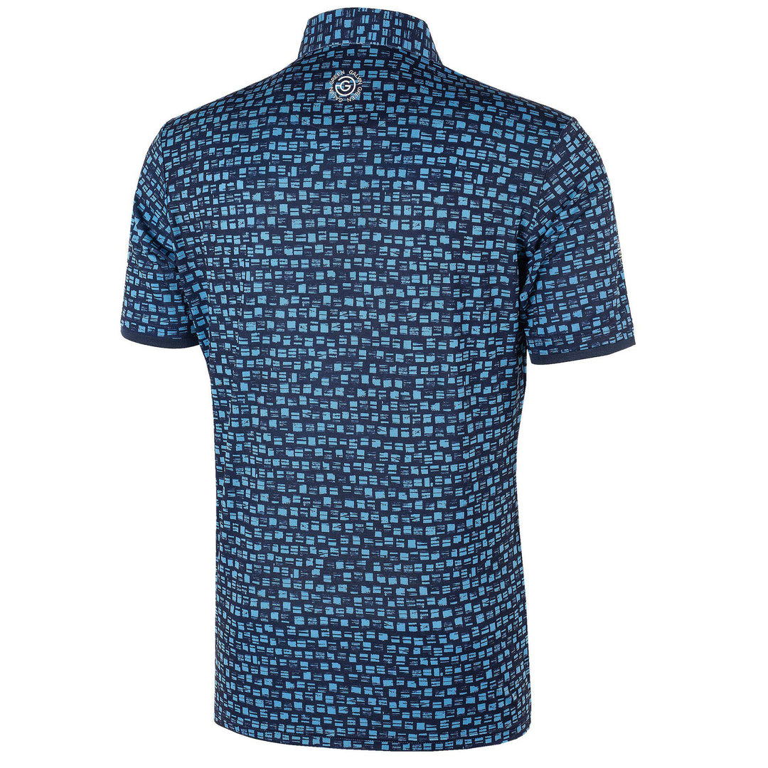 Mack is a Breathable short sleeve shirt for Men in the color Blue(6)