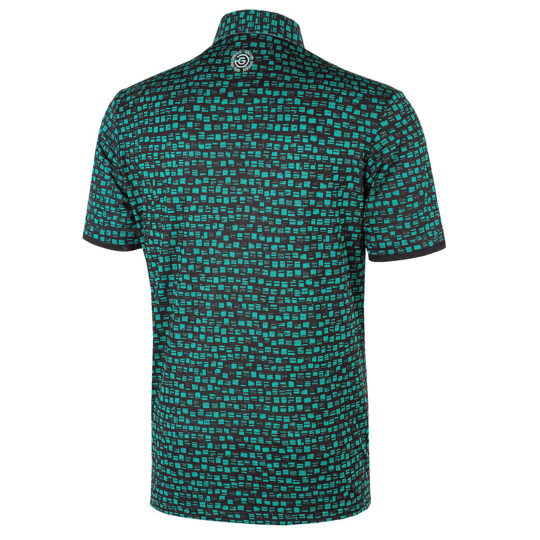 Mack is a Breathable short sleeve shirt for Men in the color Golf Green(6)