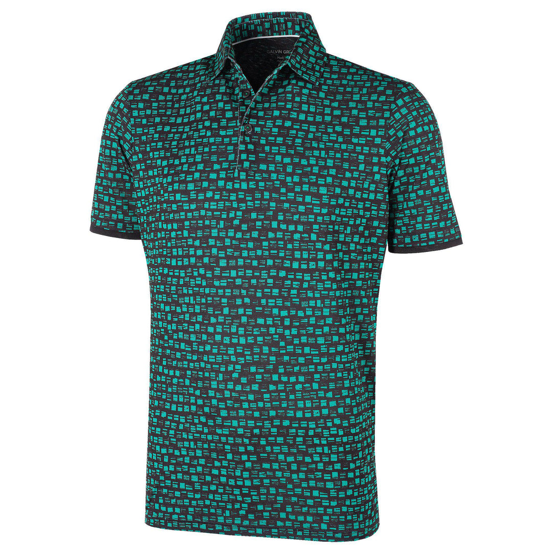 Mack is a Breathable short sleeve shirt for Men in the color Golf Green(0)
