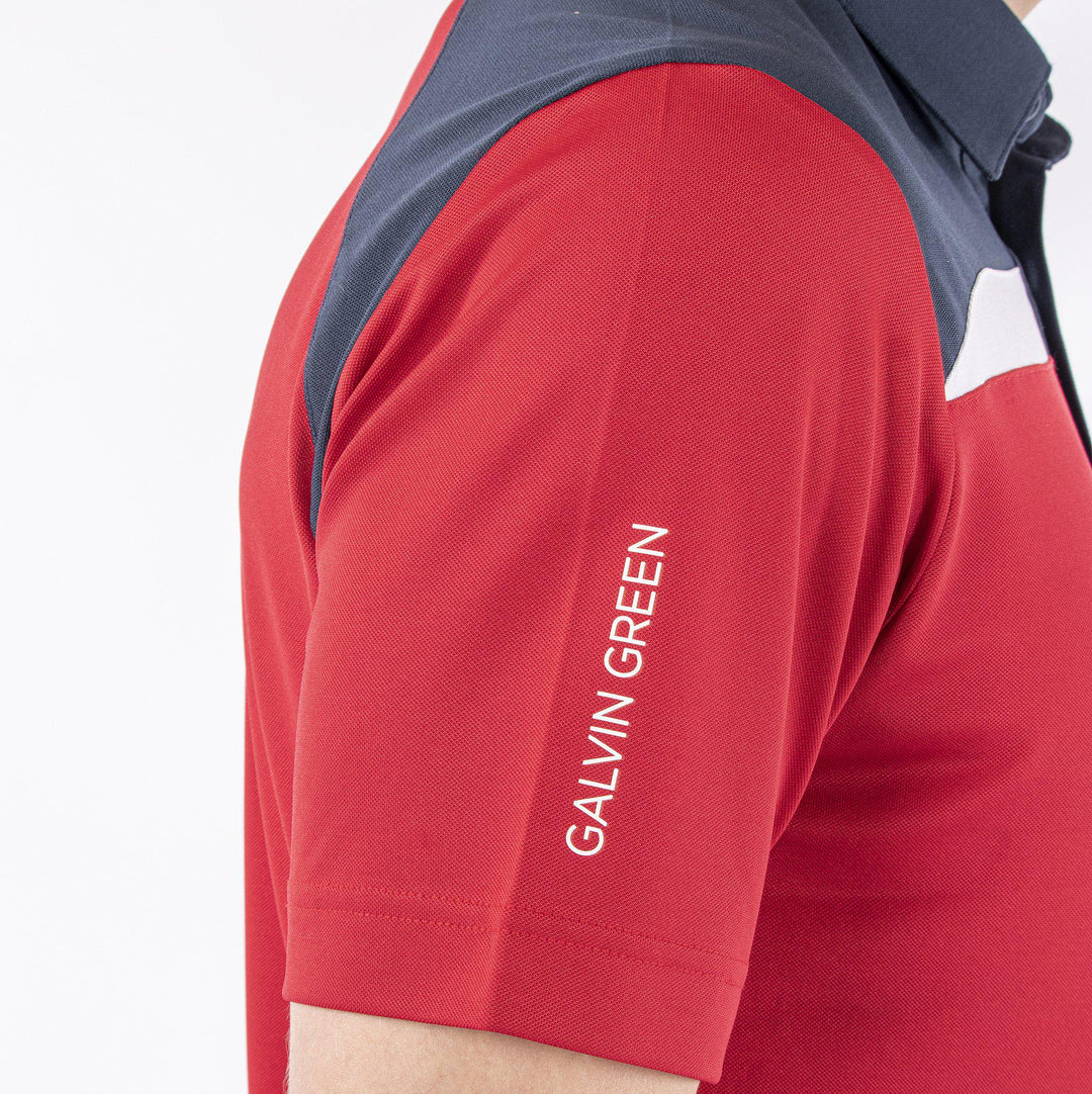 Mapping is a Breathable short sleeve shirt for Men in the color Red(6)