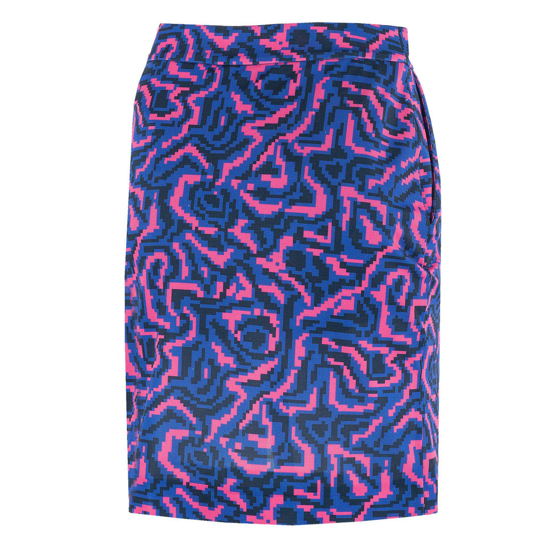Marie is a Breathable golf skirt with inner shorts for Women in the color Blue(8)