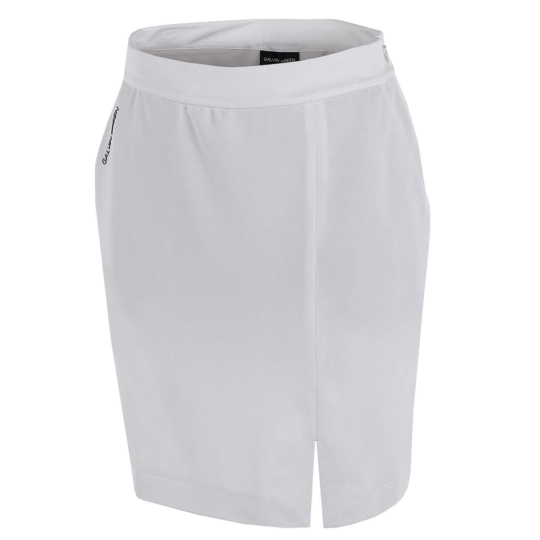 Marie is a Breathable golf skirt with inner shorts for Women in the color White(0)