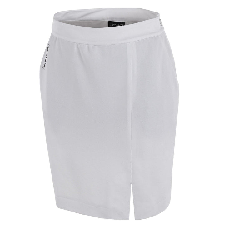 Marie is a Breathable golf skirt with inner shorts for Women in the color White(0)