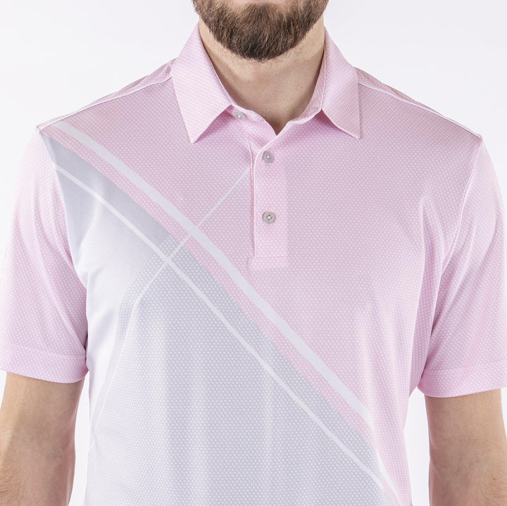 Martin is a Breathable short sleeve shirt for Men in the color Sugar Coral(3)