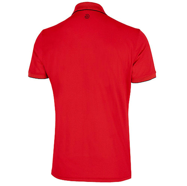 sMarty is a Breathable short sleeve shirt for Men in the color Red(2)