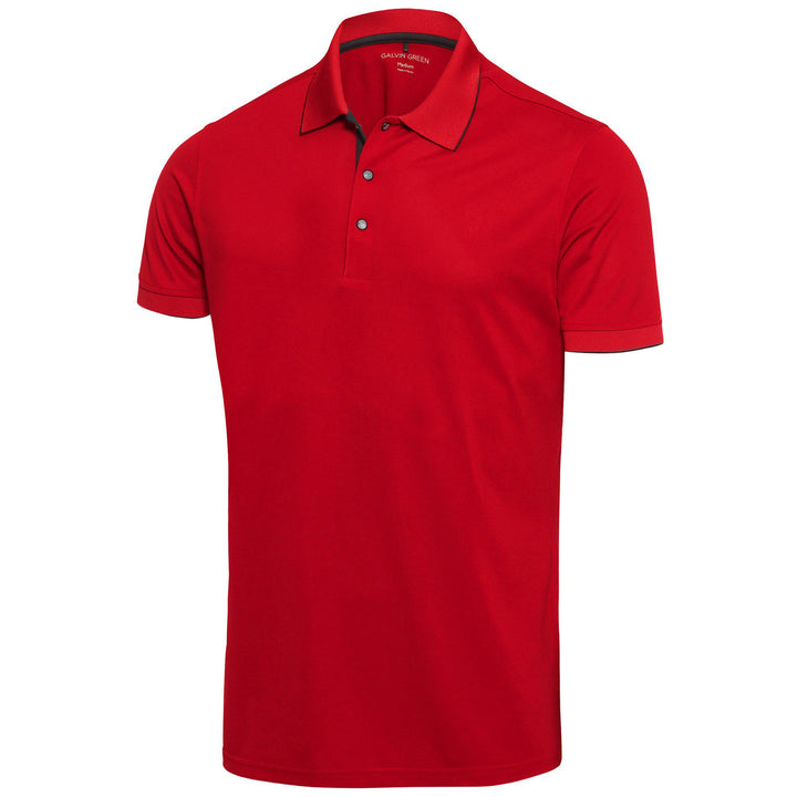 sMarty is a Breathable short sleeve shirt for Men in the color Red(0)