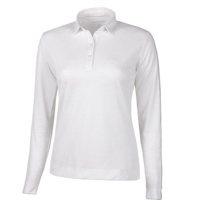 Mary is a Breathable long sleeve shirt for Women in the color White(0)