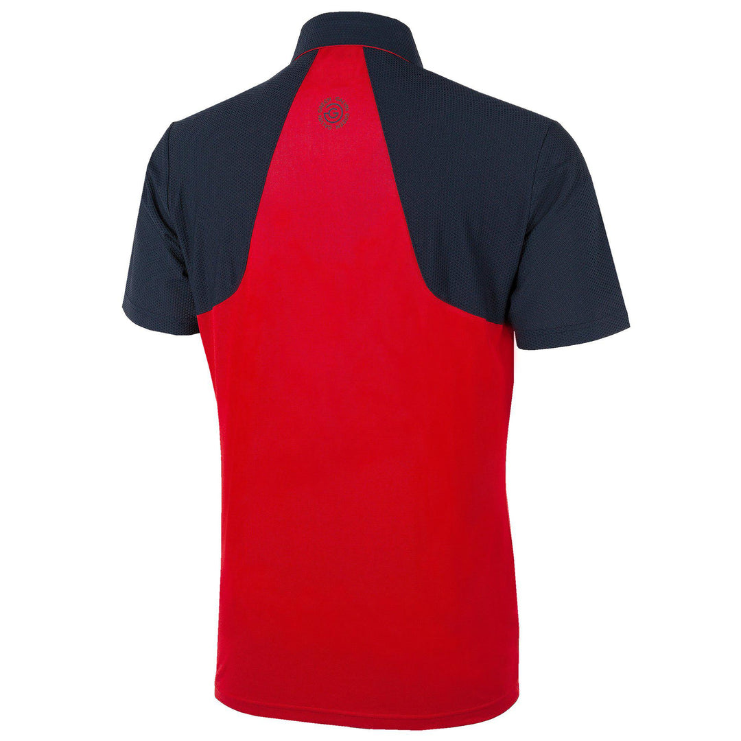 Massimo is a Breathable short sleeve shirt for Men in the color Red(7)