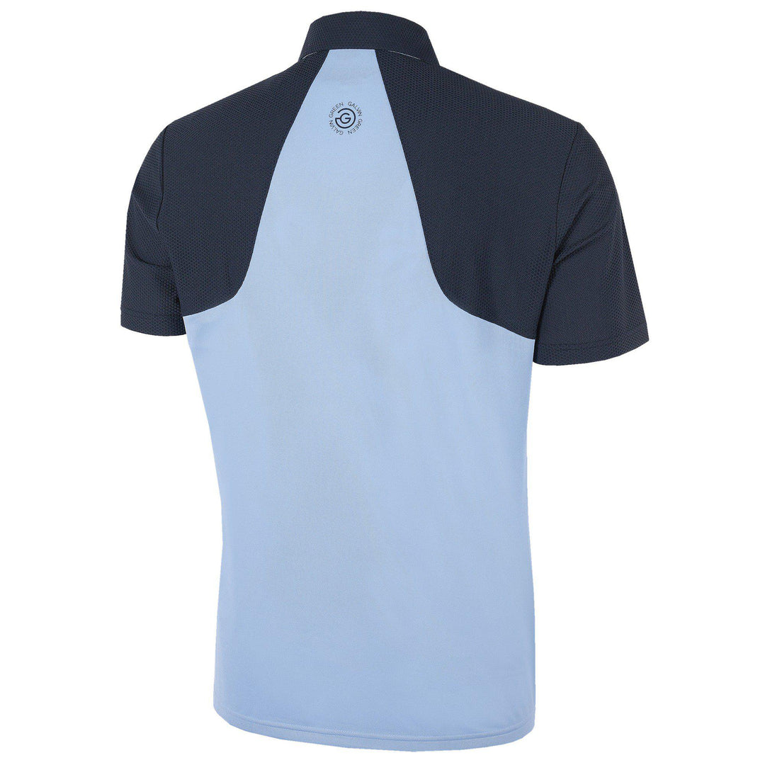 Massimo is a Breathable short sleeve shirt for Men in the color Blue Bell(7)