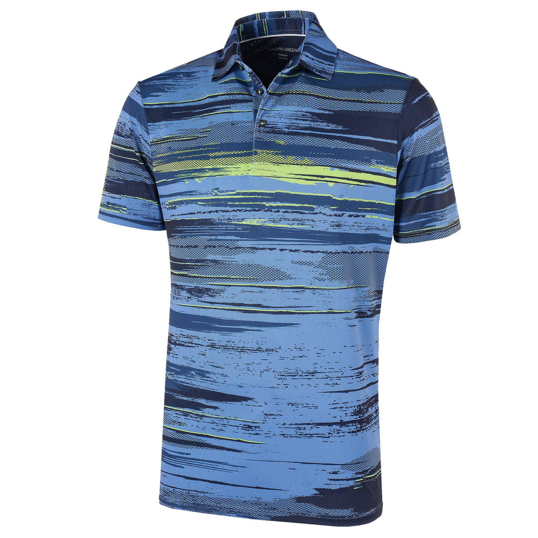 Mathew is a Breathable short sleeve shirt for Men in the color Navy(0)