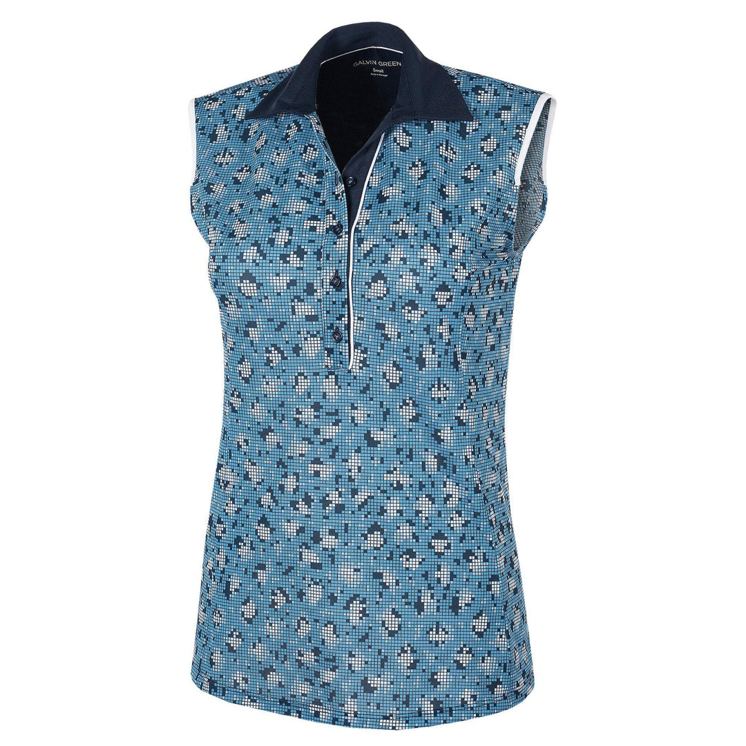 Mila is a Breathable sleeveless shirt for Women in the color Blue(0)