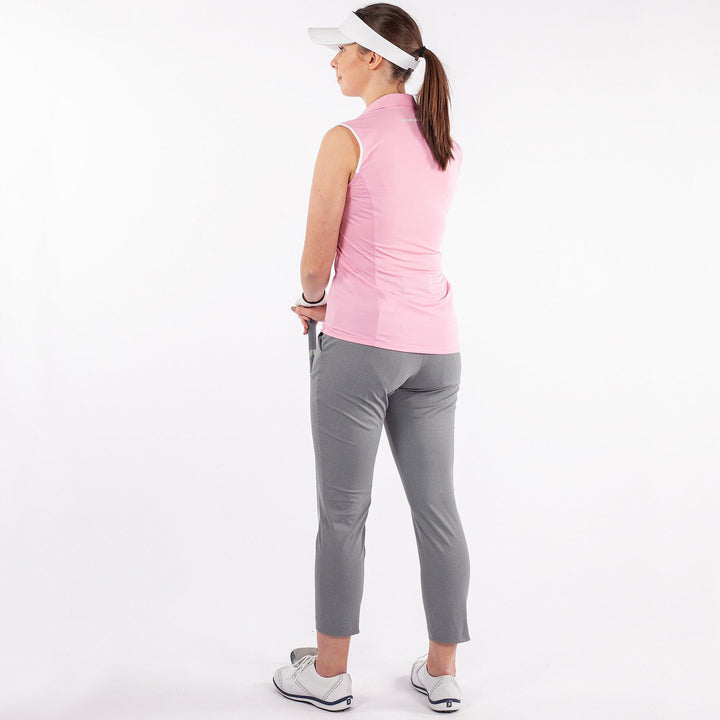 Mila is a Breathable sleeveless shirt for Women in the color Amazing Pink(5)
