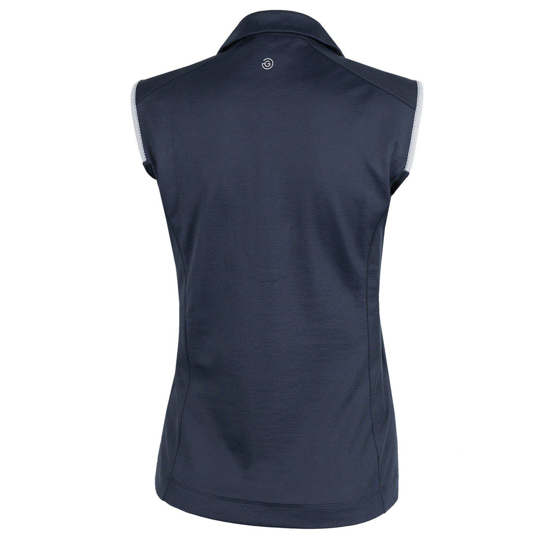 Millie is a Breathable short sleeve shirt for Women in the color Navy(2)