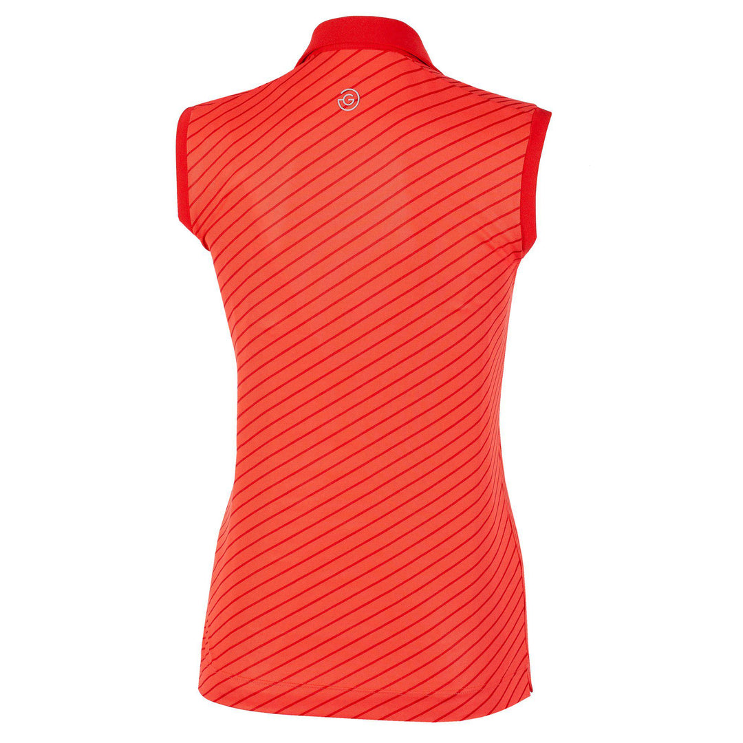 Mira is a Breathable sleeveless shirt for Women in the color Red(5)
