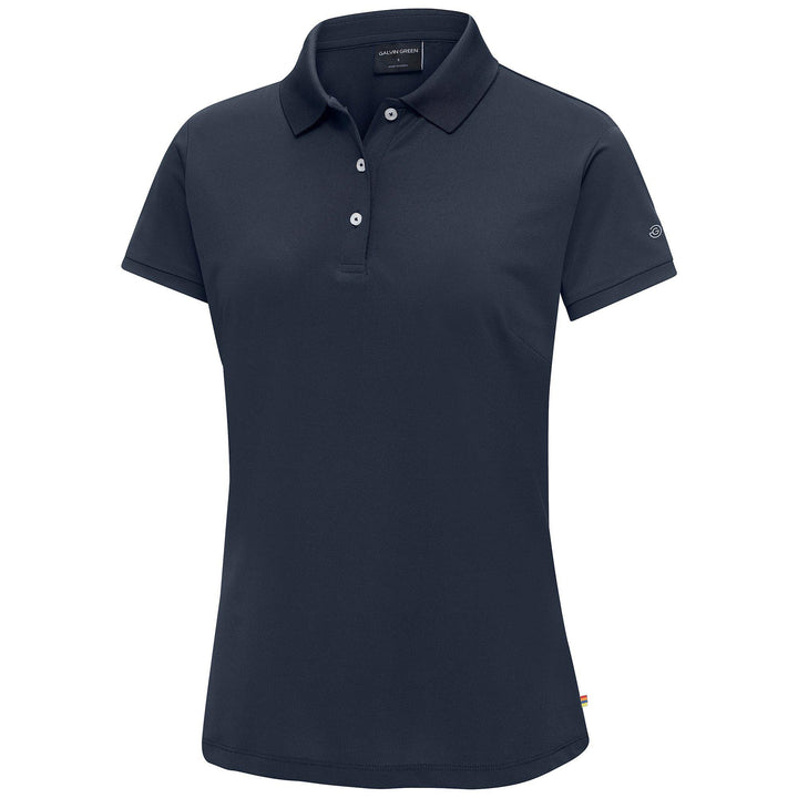 Mireya is a Breathable short sleeve shirt for Women in the color Navy(0)