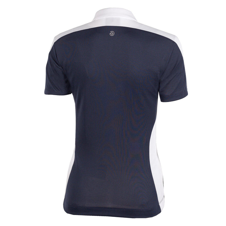 Muriel is a Breathable short sleeve shirt for Women in the color Navy(2)