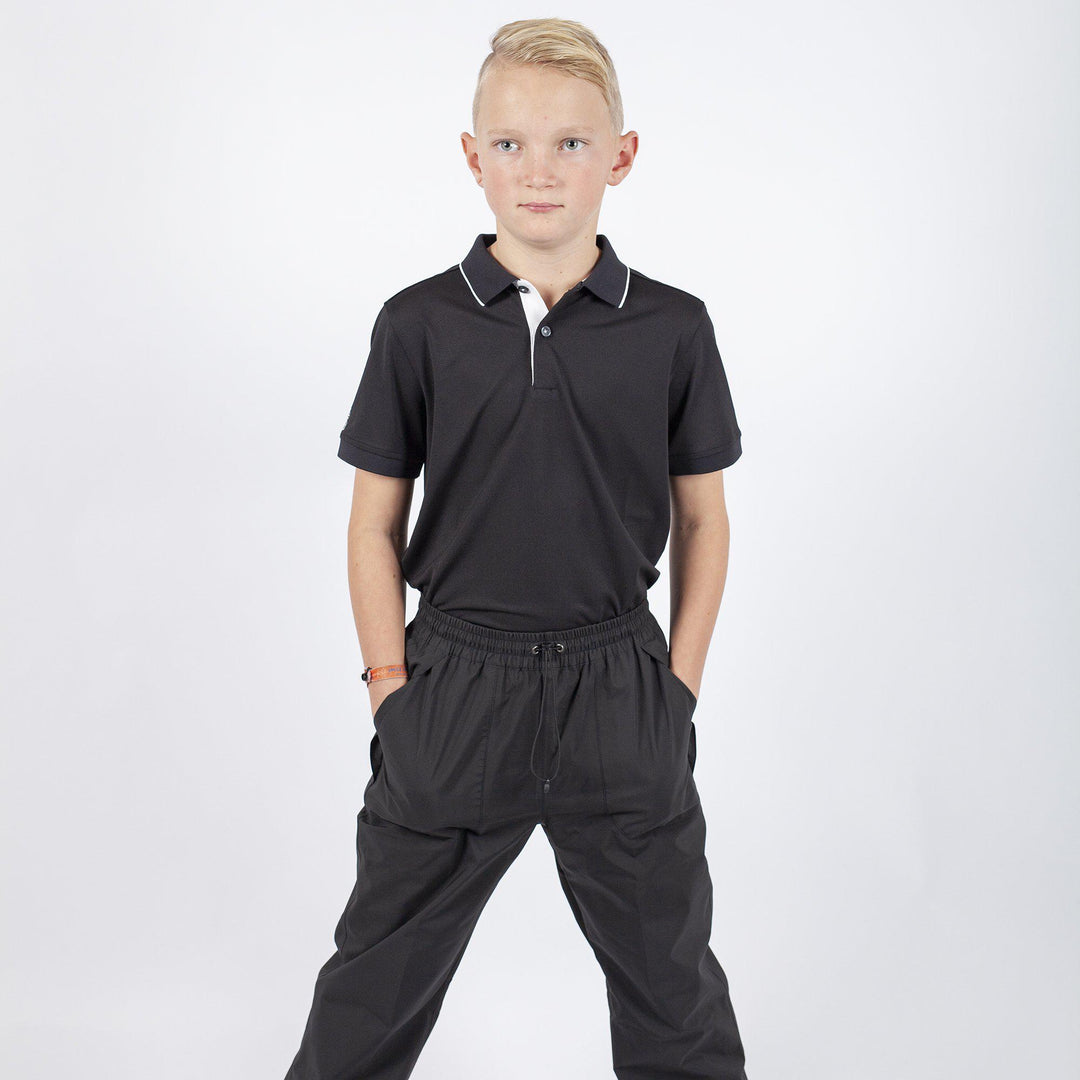 Rod is a Breathable short sleeve shirt for Juniors in the color Black(1)