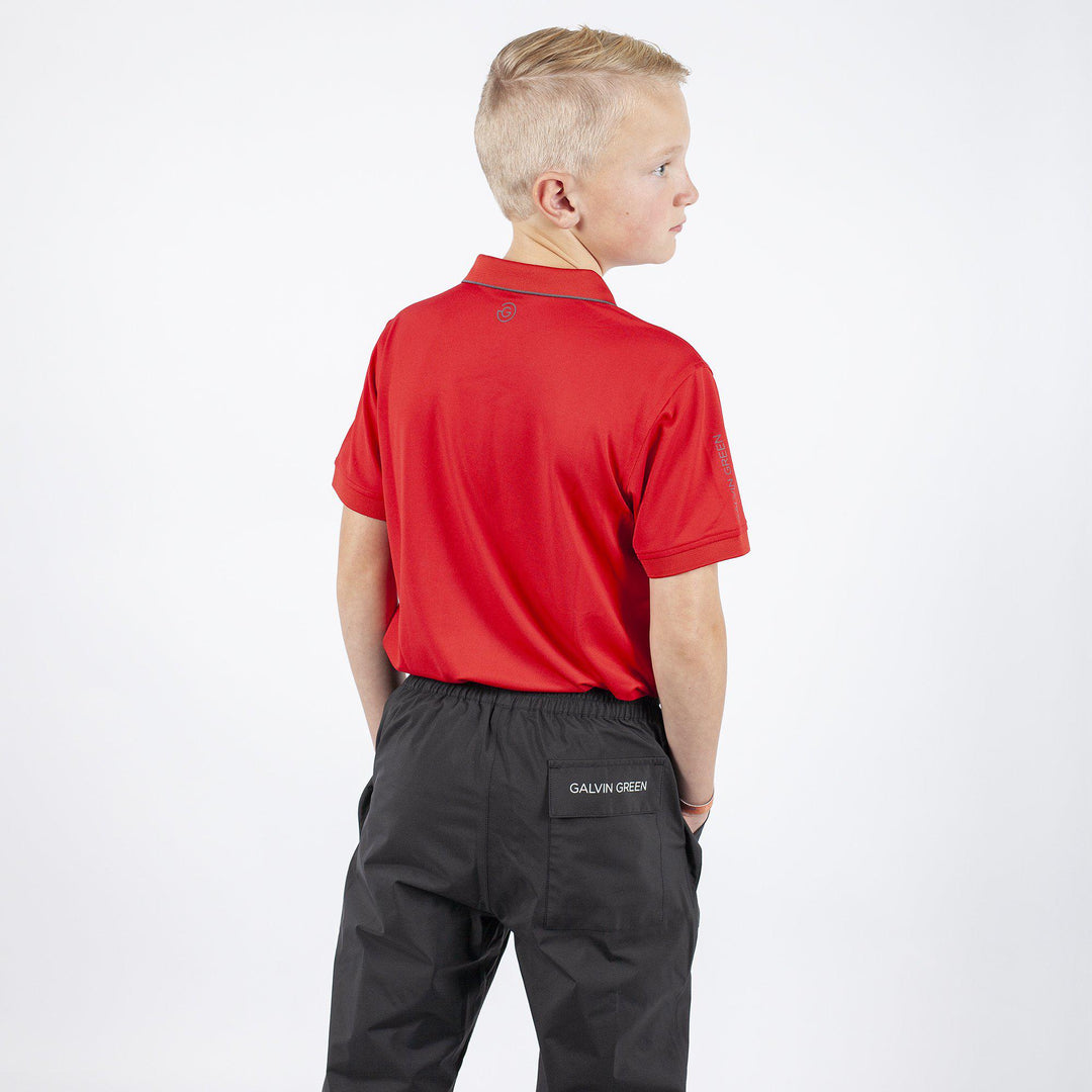 Rod is a Breathable short sleeve shirt for Juniors in the color Red(4)