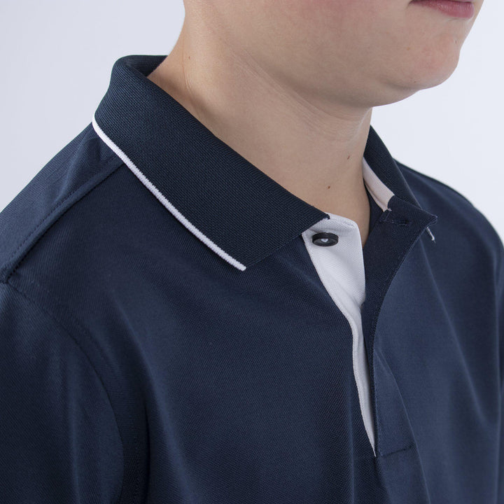 Rod is a Breathable short sleeve shirt for Juniors in the color Navy(4)
